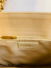 Load image into Gallery viewer, CHANEL Light Beige Caviar Leather Grand Shopping Tote Bag
