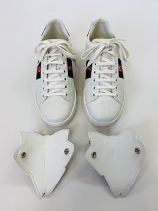 Gucci Ace Crystal Bow Sneakers Size 36 1/2