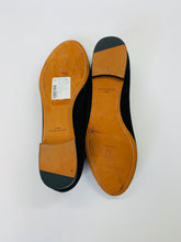 Load image into Gallery viewer, Givenchy Black Suede Flats Size 39 1/2