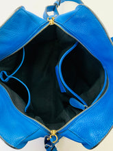 Load image into Gallery viewer, Alexander McQueen Blue Padlock Bag