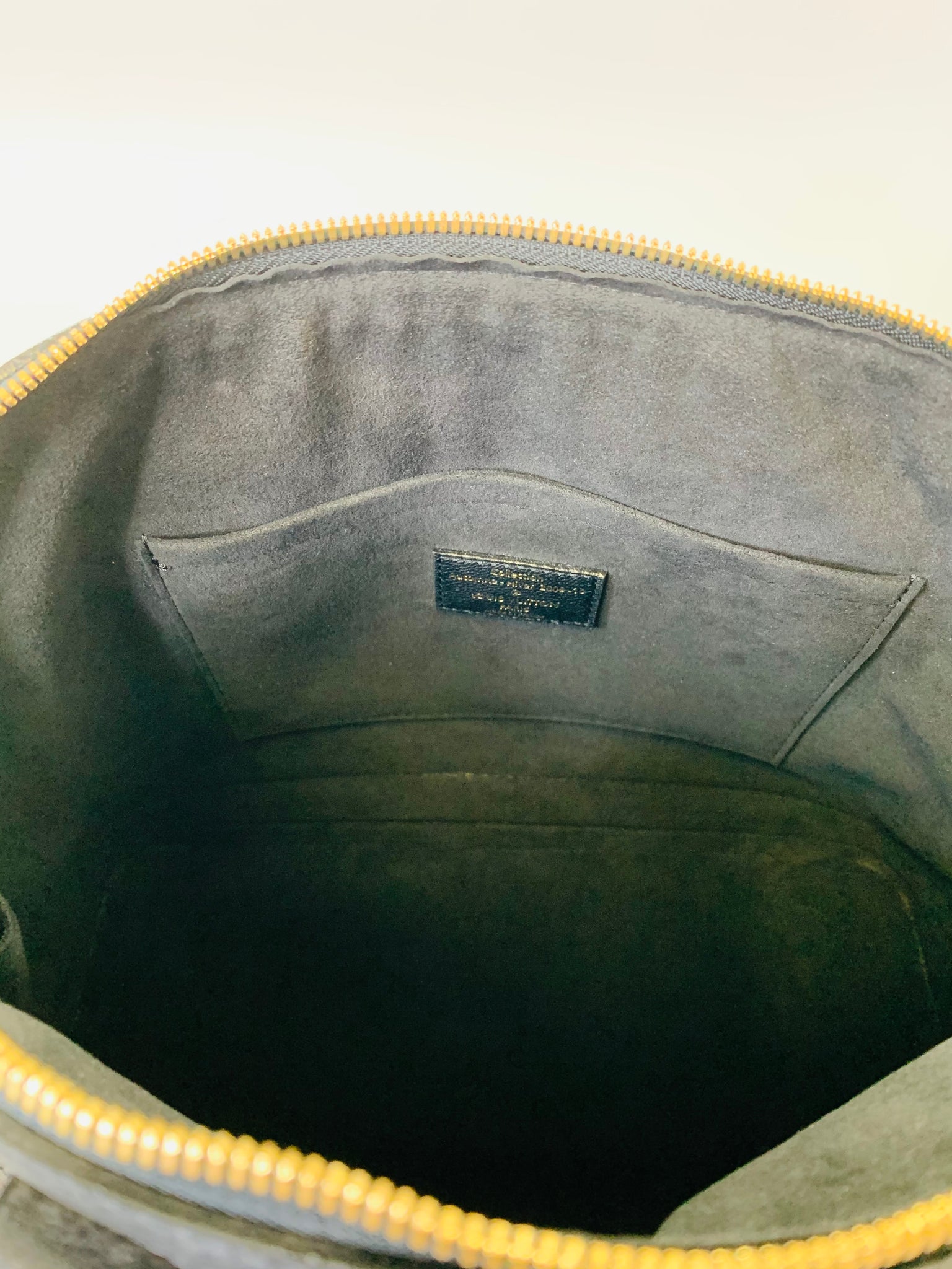 Louis Vuitton Limited Edition Eclipse Alma MM Handbag