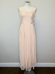 CHANEL NWT Long Pink RTW Dress Size 38
