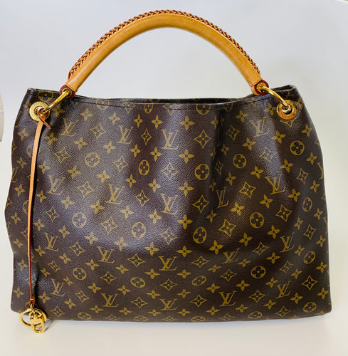 Louis Vuitton Coated Monogram Canvas Artsy GM Bag