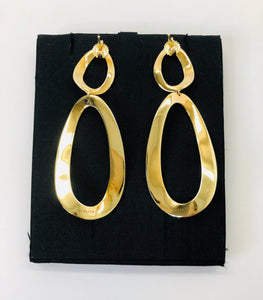 Ippolita Large Gold Snowman Earrings