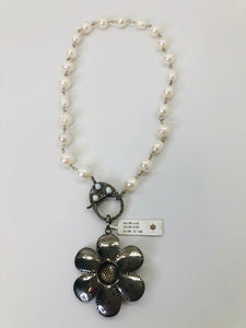 Rainey Elizabeth Short Pearl Necklace