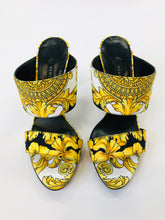 Load image into Gallery viewer, Versace Baroque Print Tribute 95 Mules Size 36