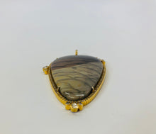 Load image into Gallery viewer, Rainey Elizabeth Large Willow Creek Stone Pendant