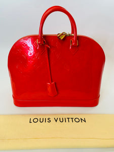 Louis Vuitton Grenadine Monogram Alma GM Bag