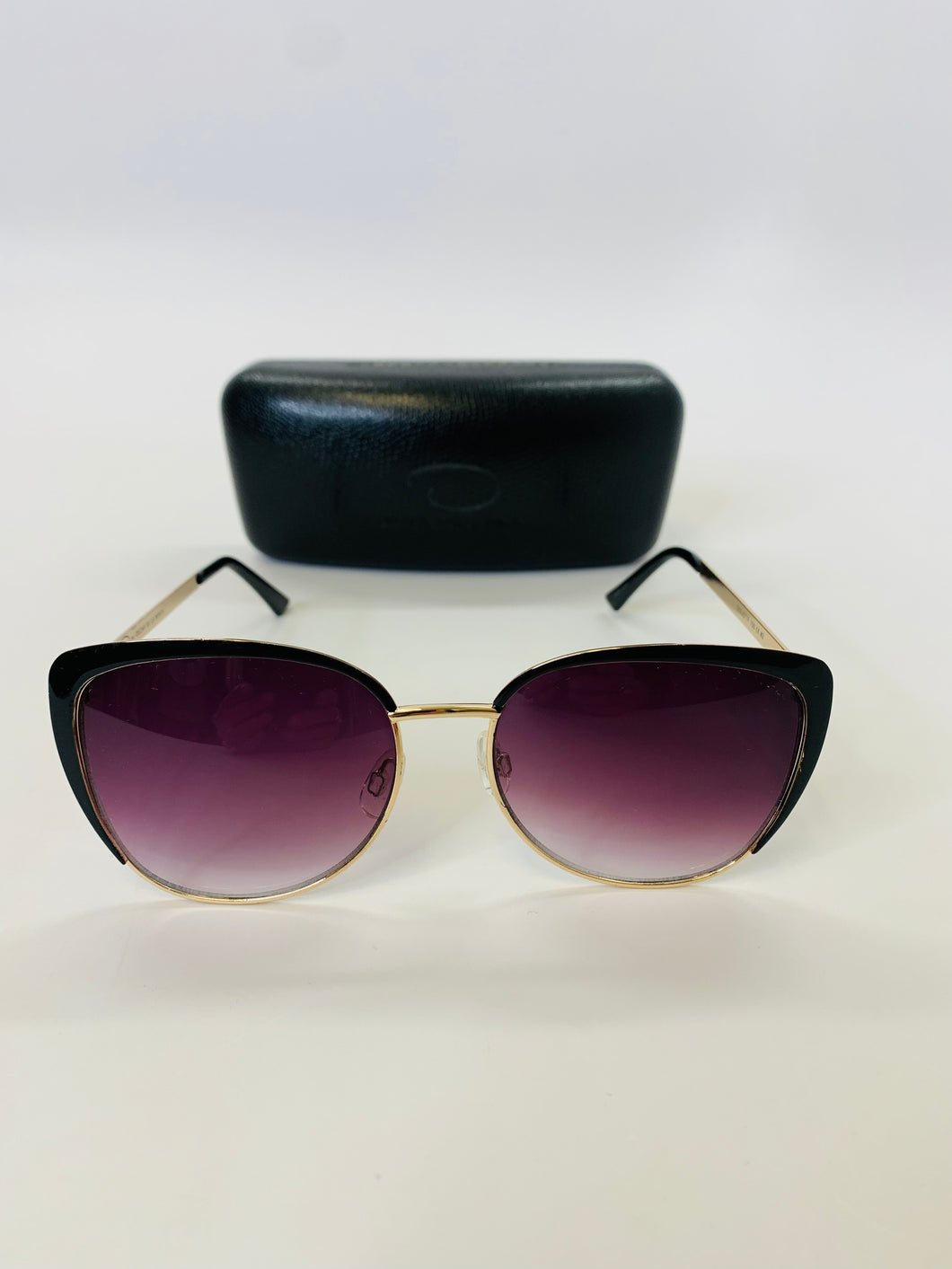 O by oscar de online la renta catty metal sunglasses