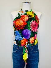 Load image into Gallery viewer, Alice + Olivia Floral Crop Top Size 10