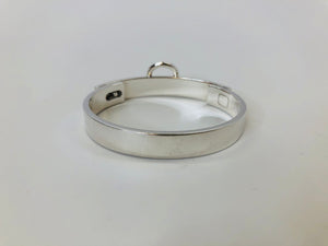 Hermès Sterling Silver Collier de Chien Small Bracelet