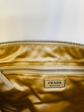 Load image into Gallery viewer, Prada White Beaded Vitello Daino Shoulder Bag