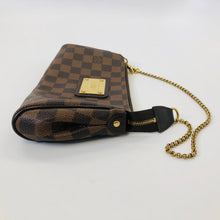 Load image into Gallery viewer, Louis Vuitton Ebene Damier Coated Canvas Eva Clutch