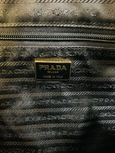 Load image into Gallery viewer, Prada Black Nylon Small Chain Strap Tote Bag