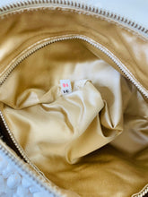 Load image into Gallery viewer, Prada White Beaded Vitello Daino Shoulder Bag