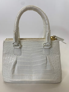 Nancy Gonzalez White Extra Mini Tote Bag