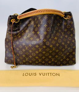 Louis Vuitton Coated Monogram Canvas Artsy GM Bag