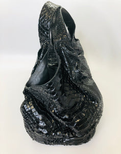 Valentino Garavani Large Python Nuage Bow Bag