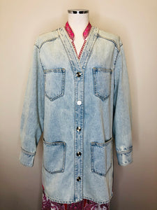 Jacket Chanel Blue size 36 FR in Denim - Jeans - 36139708