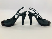 Load image into Gallery viewer, CHANEL Color Block Slingback Pumps size 39
