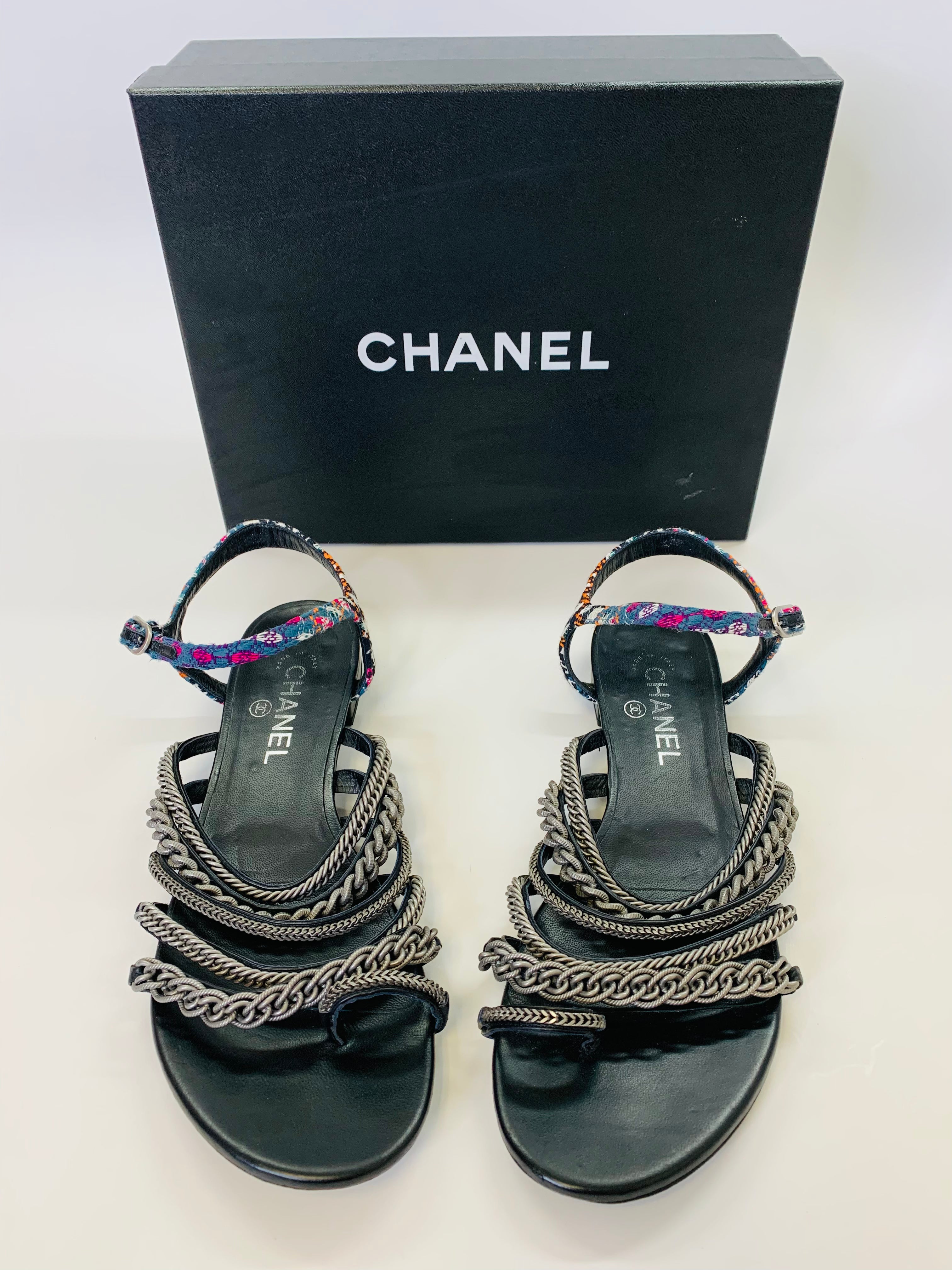 CHANEL Pink and Black Ballerina Slides Size 39 – JDEX Styles