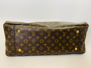 Louis Vuitton Coated Monogram Canvas Artsy GM Bag