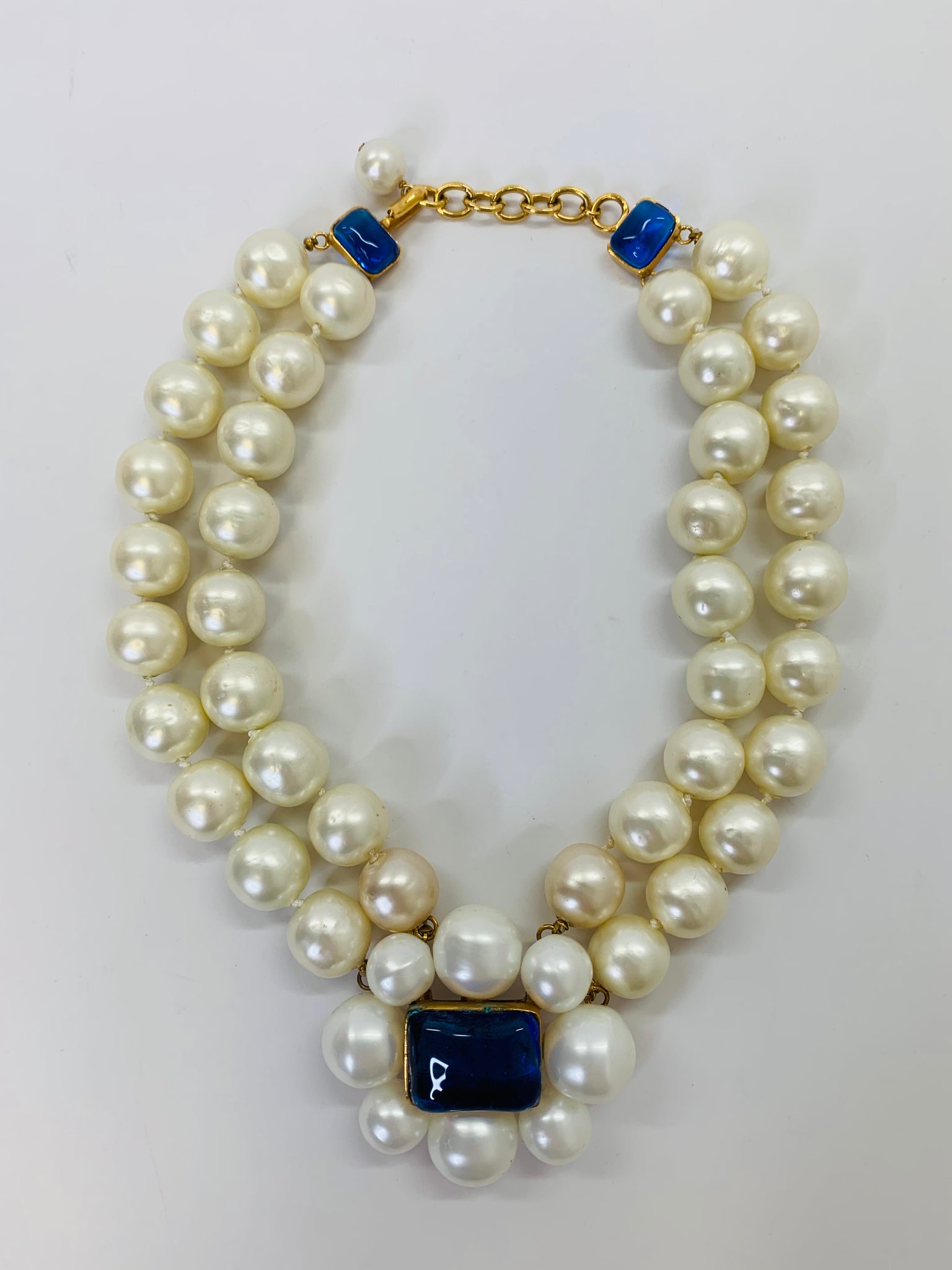 CHANEL Vintage Double Strand Short Necklace – JDEX Styles