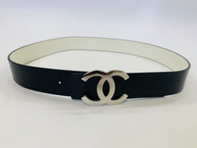 Load image into Gallery viewer, CHANEL CC Buckle Reversible Belt Size 85