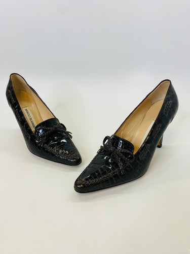 Manolo Blahnik Brown Pumps Size 39 1/2