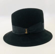 Load image into Gallery viewer, Gucci Black Felt Hat size M/57