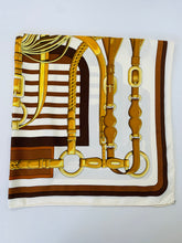 Load image into Gallery viewer, Hermès 90 CM Square Silk Coaching Scarf