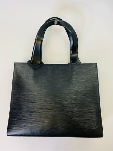 Louis Vuitton Black Epi Leather Gemeaux Tote Bag