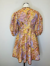 Load image into Gallery viewer, Zimmermann Concert Paisley Print Mini Dress Size 1