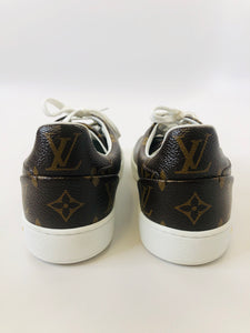 Louis Vuitton Black, Pattern Print Black Heart Sock Sneakers It 38 | 8