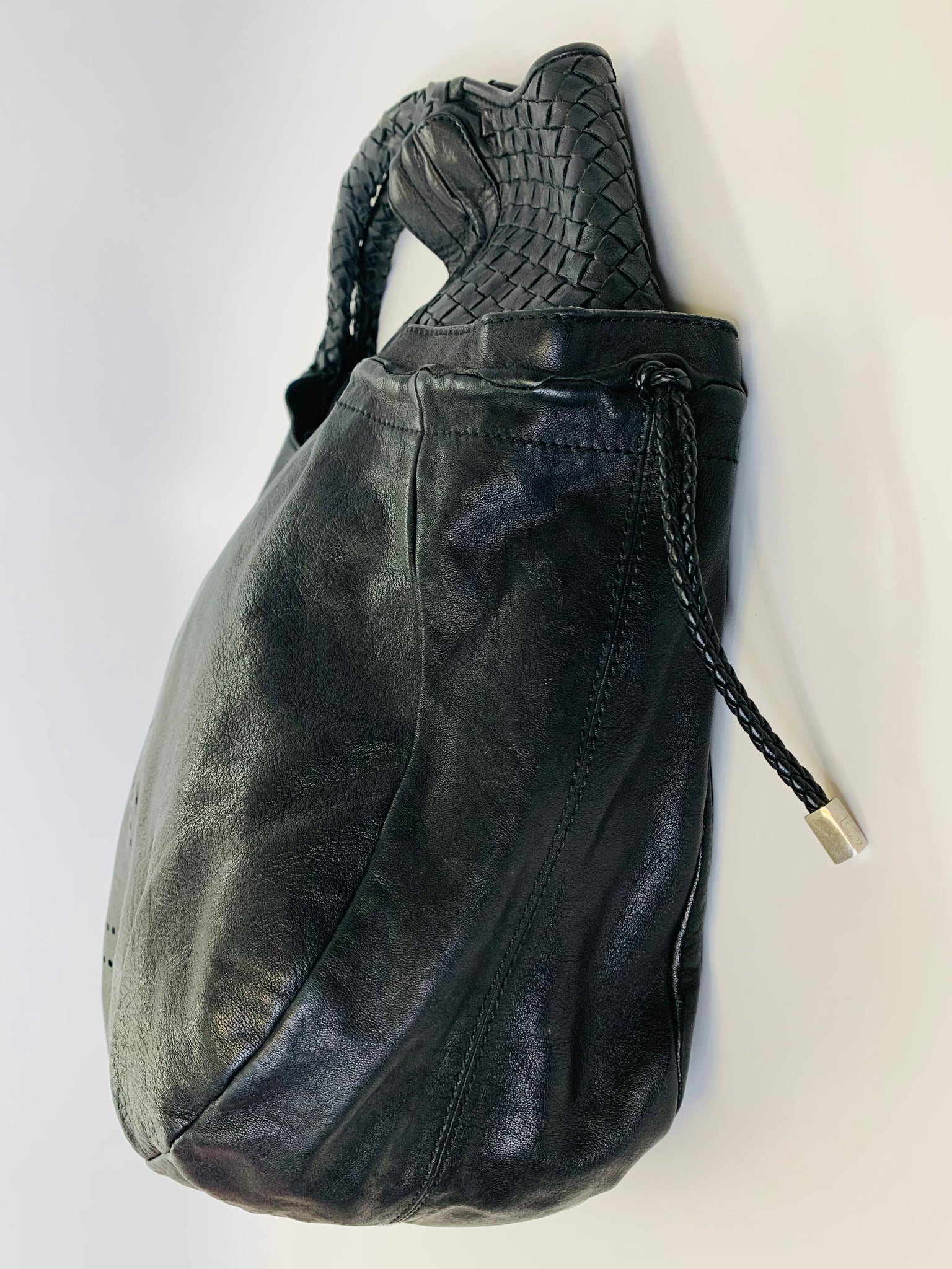 Ferragamo Small Leather Hobo Shoulder Bag