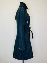 Load image into Gallery viewer, Dolce &amp; Gabbana Black Double Breasted Belted Trench Coat Size 44