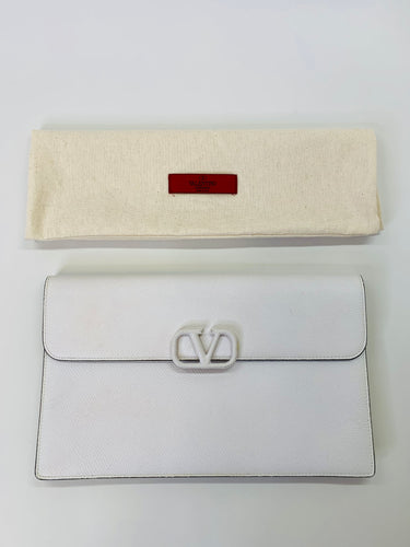 Valentino Garavani White VSling Pouch