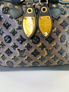 Louis Vuitton Limited Edition Monogram Eclipse Speedy Noir Bag