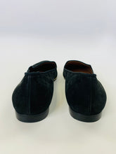 Load image into Gallery viewer, Givenchy Black Suede Flats Size 39 1/2