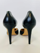 Load image into Gallery viewer, Manolo Blahnik Black D’orsay Pumps Size 38 1/2