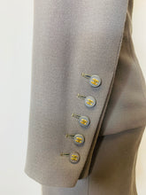 Load image into Gallery viewer, CHANEL Brown Jacket With Gold Buttons Size 34