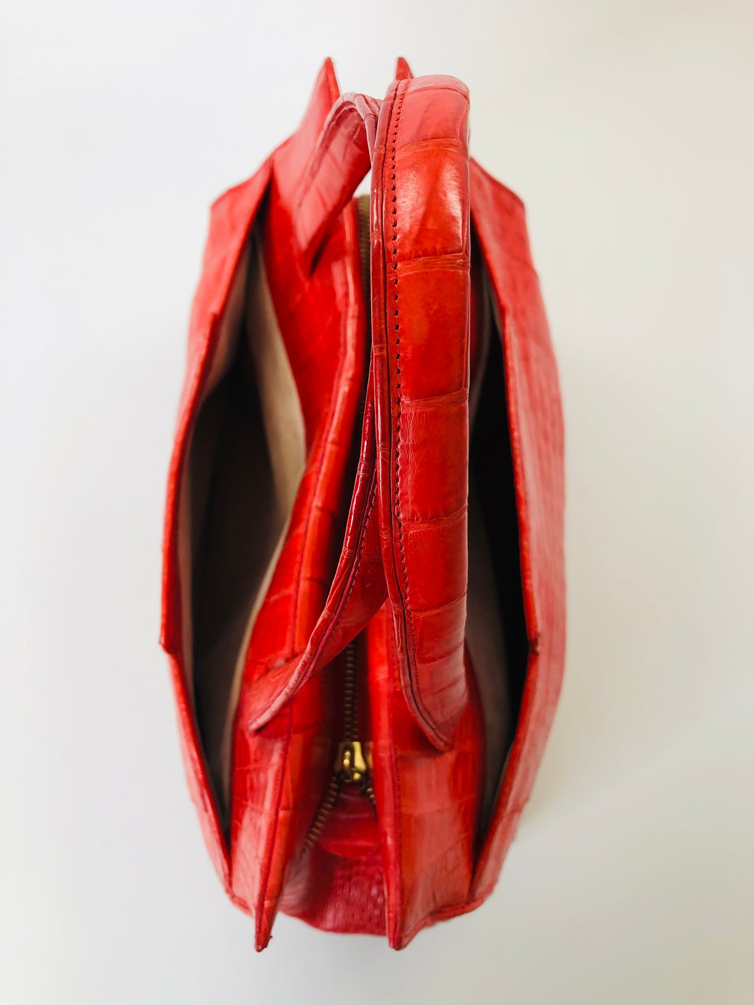 Crocodile handbag Nancy Gonzalez Red in Crocodile - 24968081