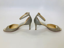 Load image into Gallery viewer, Jimmy Choo Gold Glitter Sandals Size 36