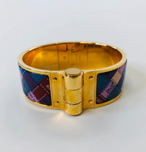 Load image into Gallery viewer, Hermès Wide Charniere Bracelet size L