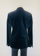 Load image into Gallery viewer, Frame Black Velvet Jacket Size 6