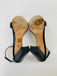 Alexandre Birman Chiara 90 Block Heel Sandals Size 38 1/2
