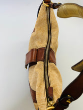 Load image into Gallery viewer, Valentino Garavani Leather and Raffia Shoulder Bag