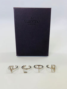 Valentino Garavani VLTN Rings Size 11