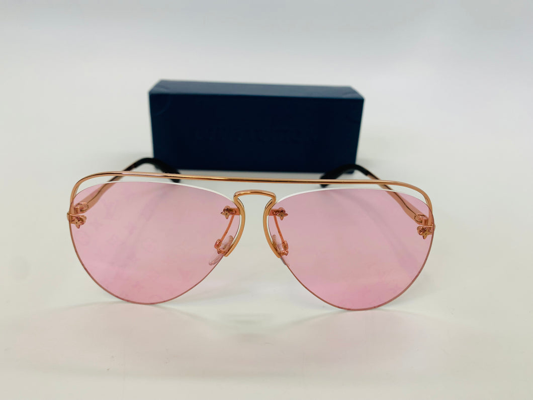 Louis Vuitton Grease Pink Monogram Sunglasses