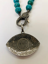 Load image into Gallery viewer, Rainey Elizabeth Short Turquoise Necklace
